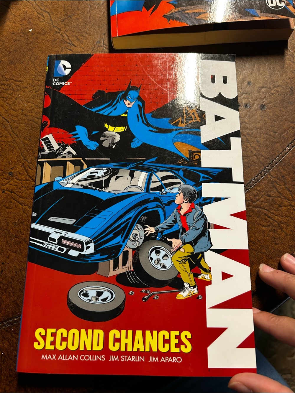 DC Comics Batman: Second Chances — Blue, Red & Yellow Cover